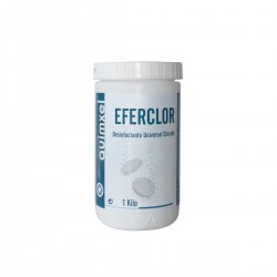 Eferclor 1Kg - Χλωριόμενο Απολυμαντικό Γενικής Χρήσης Σε Δισκία