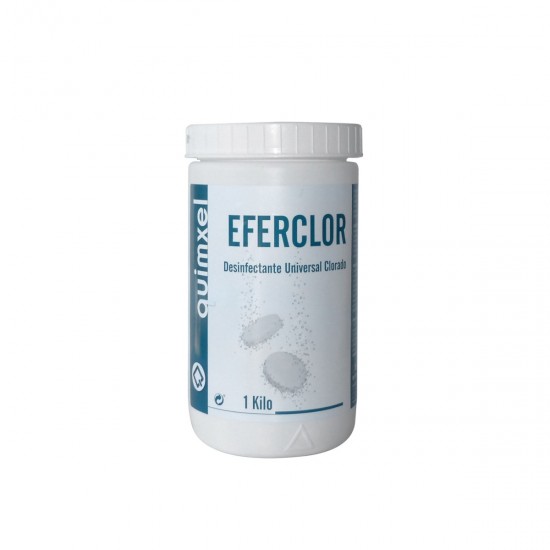 Eferclor 1Kg - Χλωριόμενο Απολυμαντικό Γενικής Χρήσης Σε Δισκία Eferclor 1Kg - Χλωριόμενο Απολυμαντικό Γενικής Χρήσης Σε Δισκία