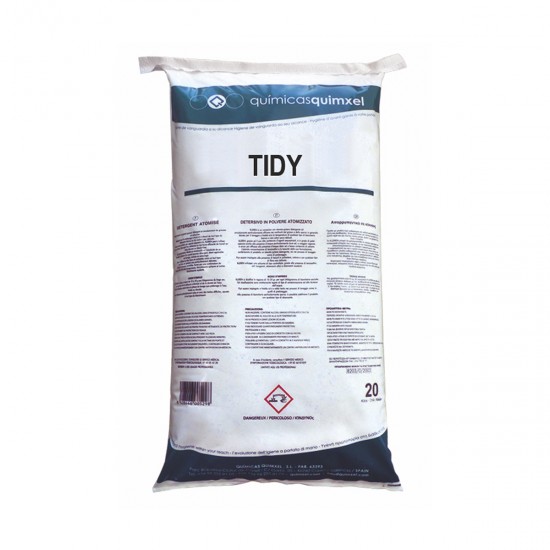 Tidy 20Kg - Ενζυματικό Απορυπαντικό Πλυντηρίου Ρούχων Με Κόκκους Tidy 20Kg - Ενζυματικό Απορυπαντικό Πλυντηρίου Ρούχων Με Κόκκους